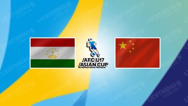 Video highlights U17 Tajikistan vs U17 Trung Quốc, bảng C U17 châu Á