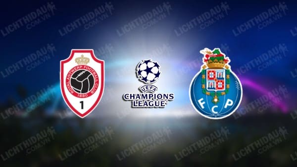 Video highlights Royal Antwerp vs Porto, bảng H UEFA Champions League