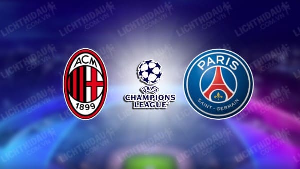 Video highlights AC Milan vs PSG, bảng F UEFA Champions League