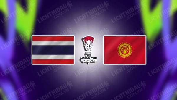 Video highlights Thái Lan vs Kyrgyzstan, bảng F Asian Cup