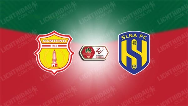 Video kết quả Nam Định vs SLNA, vòng 22 VĐQG Việt Nam