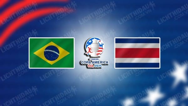 Video kết quả Brazil vs Costa Rica, bảng D Copa America 2024