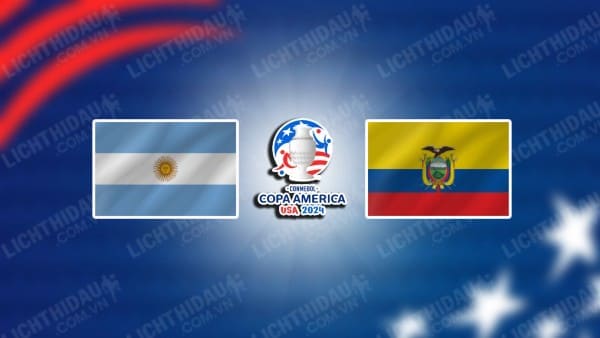 Video kết quả Argentina vs Ecuador, Tứ kết Copa America 2024