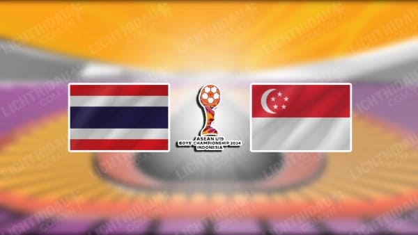 Video kết quả U19 Thái Lan vs U19 Singapore, bảng C U19 Đông Nam Á