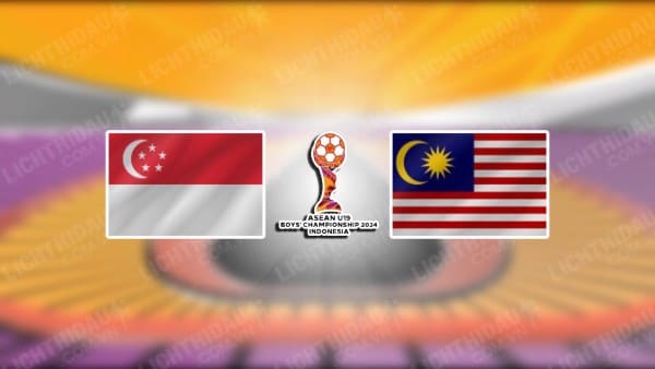 Video kết quả U19 Singapore vs U19 Malaysia, bảng C U19 Đông Nam Á