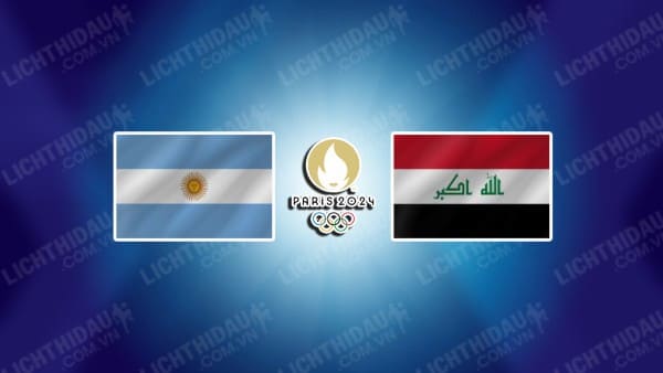 Video kết quả U23 Argentina vs U23 Iraq, bảng B bóng đá Nam Olympic 2024