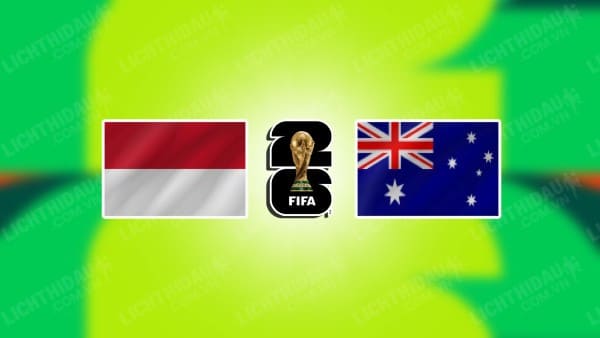 Video kết quả Indonesia vs Australia, bảng C vòng loại World Cup 2026 KV châu Á