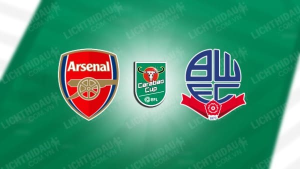 Video kết quả  Arsenal vs Bolton, vòng 3 Cúp Liên đoàn Anh