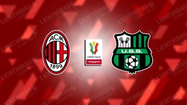 Video kết quả AC Milan vs Sassuolo, vòng 1/8 Cúp QG Italia