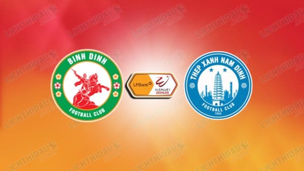 Link xem Bình Định vs Nam Định, 18h00 ngày 24/01, vòng 11 VĐQG Việt Nam