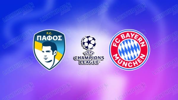 Video kết quả Pafos vs Bayern Munich, lượt 2 Cúp C1 châu Âu