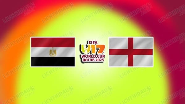 Link xem U17 Ai Cập vs U17 Anh, 22h45 ngày 10/11, bảng H U17 World Cup
