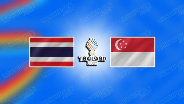 Video kết quả U22 Thái Lan vs U22 Singapore, Bảng A môn BĐ Nam SEA Games 33