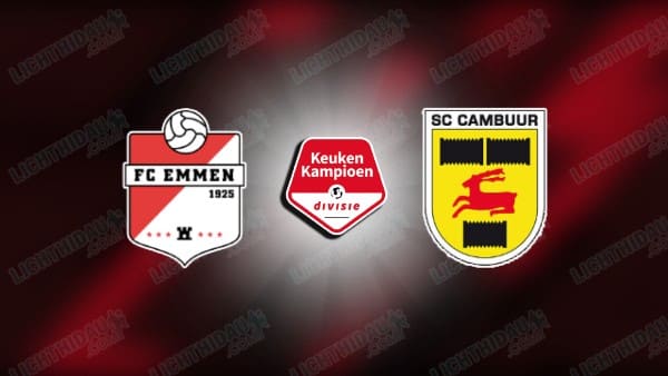 Link xem Emmen vs Cambuur, 02h00 ngày 28/1, đá bù vòng 22 Hạng 2 Hà Lan
