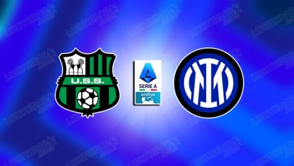 Link xem Sassuolo vs Inter Milan, 00h00 ngày 9/2, vòng 24 VĐQG Italia