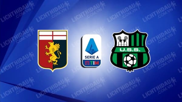 Video kết quả Genoa vs Sassuolo, vòng 36 VĐQG Italia