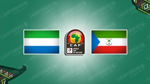 Video kết quả Sierra Leone vs Equatorial Guinea, bảng E CAN 2021