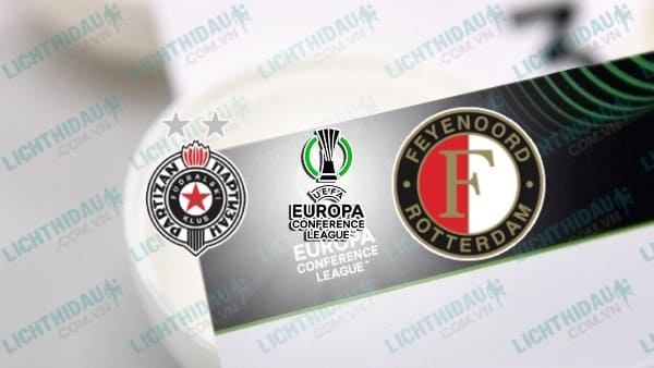 Video kết quả Partizan vs Feyenoord, lượt đi vòng 1/8 Conference League