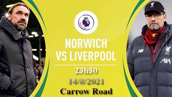 Video kết quả Norwich 0-3 Liverpool, vòng 1 Ngoại hạng Anh