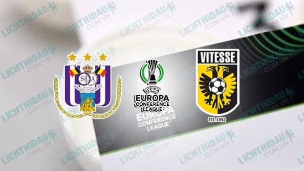 Video kết quả Anderlecht 3-3 Vitesse, lượt đi vòng play-off Conference League