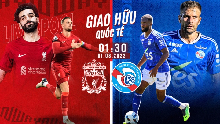 Video highlights Liverpool vs Strasbourg, giao hữu CLB