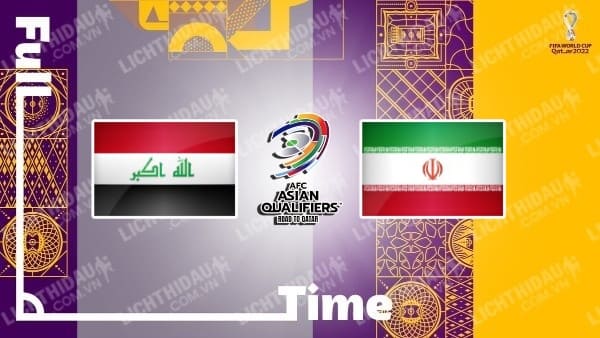 Video kết quả Iraq 0-3 Iran, bảng A vòng loại WC 2022 - KV châu Á