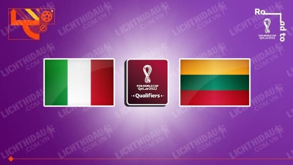 Video kết quả Italia 5-0 Lithuania, bảng C vòng loại WC 2022 - KV châu Âu