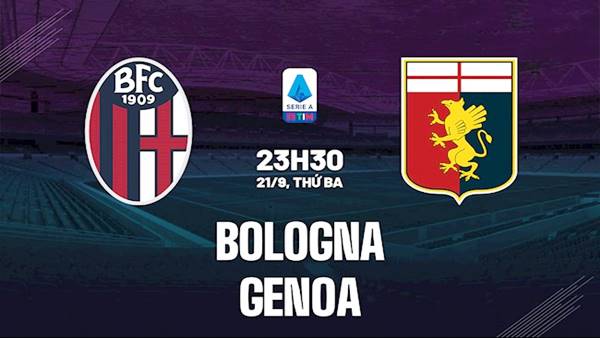 Video kết quả Bologna 2-2 Genoa, vòng 5 giải VĐQG Italia