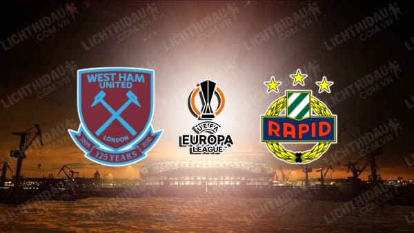 Video kết quả West Ham 2-0 Rapid Vienna, bảng H Europa League