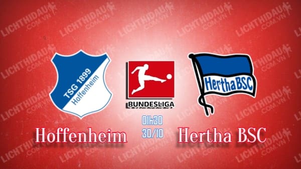 Video kết quả Hoffenheim vs Hertha Berlin, vòng 10 VĐQG Đức