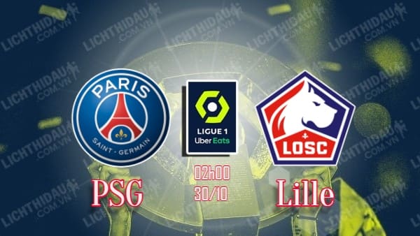 Video kết quả PSG vs Lille, vòng 12 VĐQG Pháp