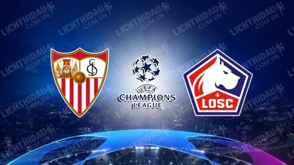 Video kết quả Sevilla vs Lille, bảng G Champions League