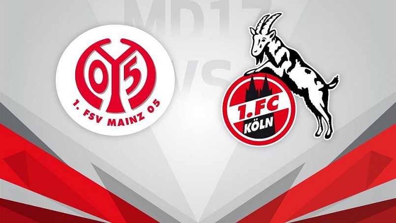 Video kết quả Mainz vs FC Koln, vòng 12 VĐQG Đức