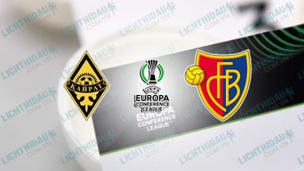 Video kết quả Kairat Almaty vs Basel, bảng H Conference League