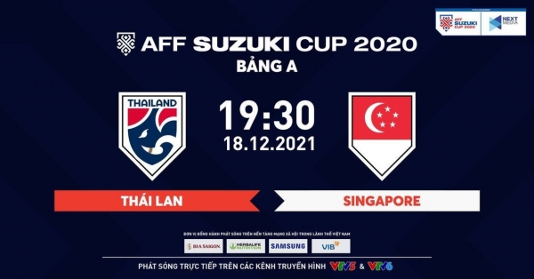 Video kết quả Thái Lan vs Singapore, bảng A AFF Cup 2020