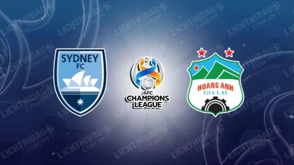 Video kết quả Sydney FC vs Hoàng Anh Gia Lai, bảng H Cúp C1 châu Á