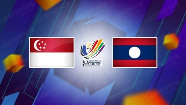 Video kết quả U23 Singapore vs U23 Lào, bảng B bóng đá Nam SEA Games 31