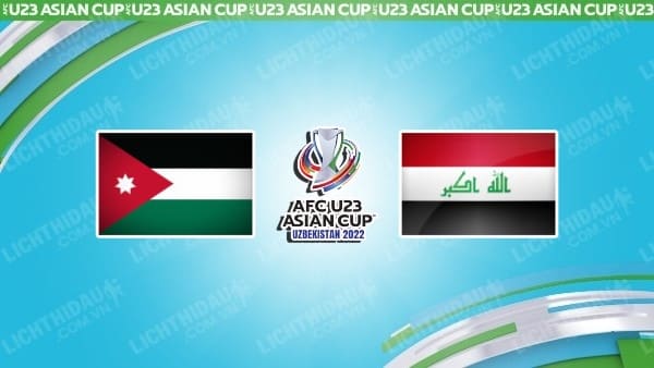 Video kết quả U23 Jordan vs U23 Iraq, bảng B U23 châu Á 2022