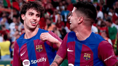 Barca chính thức công bố Joao Felix và Joao Cancelo