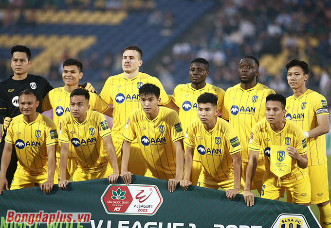 SLNA khiến cả V.League ngưỡng mộ với thống kê đặc biệt ở mùa giải 2023