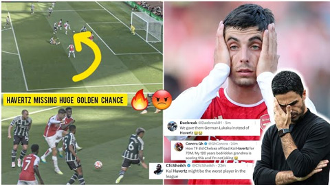 Fan Arsenal cảm thấy như bị Chelsea lừa vụ Havertz