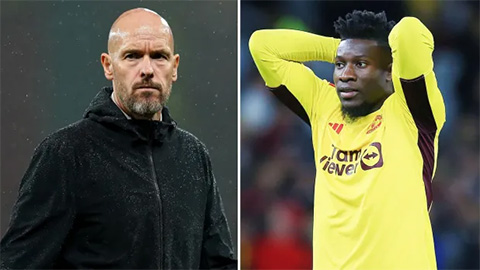 Ten Hag 'vừa đấm vừa xoa' Onana