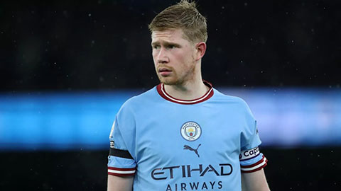 Man City sẵn sàng chia tay De Bruyne