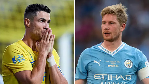 Al Nassr liên hệ đưa De Bruyne về kiến tạo cho Ronaldo