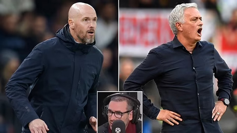 'Nếu là Mourinho thì Ten Hag đã bị sa thải từ lâu'