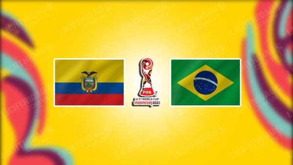 Video highlights U17 Ecuador vs U17 Brazil, vòng 1/8 U17 World Cup