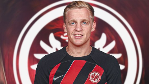 Van de Beek rời MU, khoác áo Frankfurt