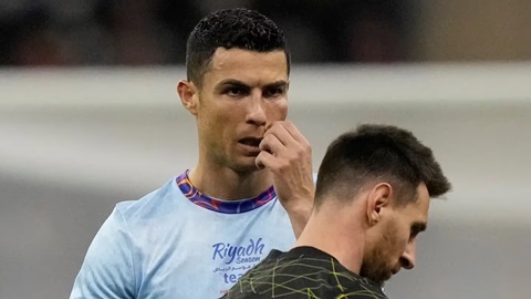 Ronaldo tập luyện điên cuồng trước ngày giao đấu Messi