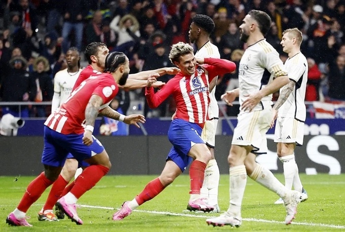 Atletico sẽ hoàn tất cú hat-trick trước Real Madrid mùa này?