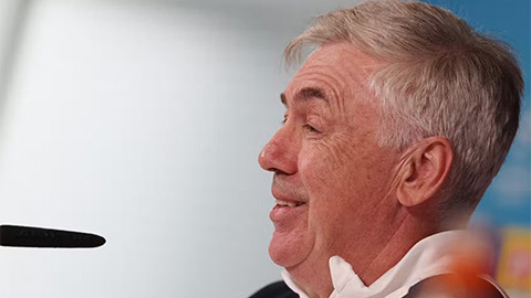 Ancelotti chia sẻ về tình hình lực lượng của Real Madrid